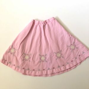 Gap embroidered full skirt